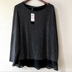 macys chiffon tops